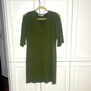 Michael Kors hunter green dress